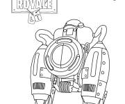 Coloriage Fortnite Jetpack 