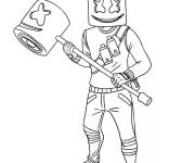 Coloriage et dessins gratuit fortnite Marsh Walk  à imprimer