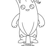 Coloriage Fortnite Peely 