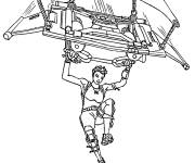 Coloriage Fortnite Planeur 
