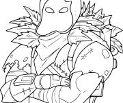 Coloriage et dessins gratuit Fortnite Raven à imprimer