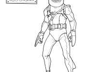 Coloriage Fortnite Rex Poster