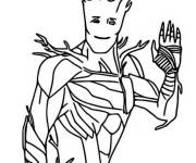 Coloriage Galactus Personnage de Fortnite 