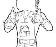 Coloriage Guaco Fortnite season 10