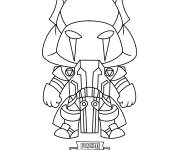 Coloriage Ice King Facile