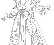 Coloriage Ice King Fortnite