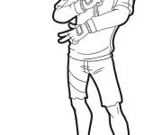 Coloriage Ikonik Skin Fortnite