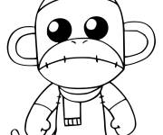 Coloriage Monks Fortnite 