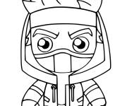 Coloriage Ninja Fortnite