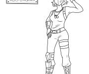 Coloriage Ocean Skin Fortnite