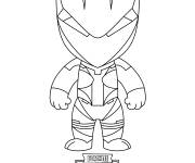Coloriage Omega Skin facile