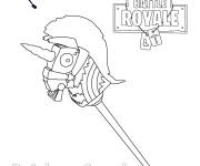 Coloriage Rainbow Smash Fortnite 
