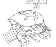 Coloriage Sir Glider The Brave Fortnite 