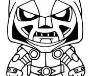 Coloriage Skin Doctor Doom Fortnite 