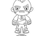 Coloriage Skin Drift facile