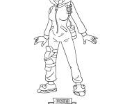 Coloriage Skin Fortnite