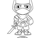Coloriage Skin Ikonik facile