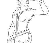 Coloriage Skin Sun Strider Fortnite 
