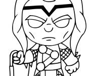 Coloriage Skin Thor Fortnite 