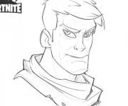 Coloriage Visage Jonesy Personnage 