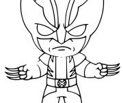 Coloriage Wolverine Fortnite 