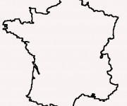Coloriage Les Frontières Françaises