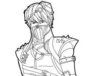 Coloriage Arctic Blue Free Fire