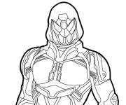 Coloriage Bandit de Free Fire