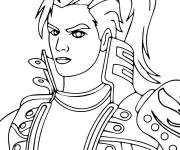 Coloriage Hayato dessin&eacute; &agrave; la main