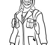 Coloriage Jellow Criminal