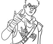 Coloriage Joueur Shirou