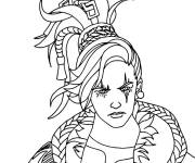 Coloriage Oni Soulseeker de jeu mobile Free Fire