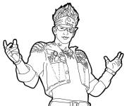Coloriage et dessins gratuit Personnage alvaro Free Fire à imprimer