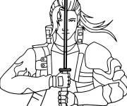 Coloriage Personnage de base de Free Fire