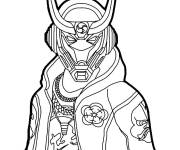 Coloriage Personnage Mr. Fiery de Free Fire