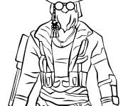 Coloriage Pirate de Free Fire