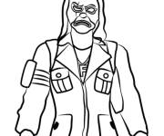 Coloriage Portrait Blue Criminal