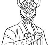 Coloriage Sakura Elite de Free Fire