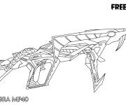 Coloriage Skin Cobra MP40