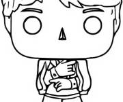 Coloriage BTS RM Funko Pop