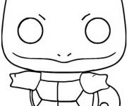 Coloriage et dessins gratuit Carapuce en Funko Pop à imprimer