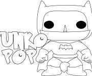 Coloriage Funko Pop Batman
