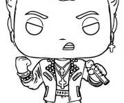Coloriage funko pop billy idol
