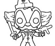 Coloriage Funko Pop Deadpool