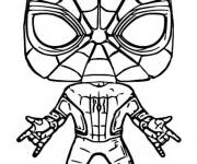 Coloriage Funko Pop Spiderman