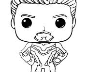 Coloriage Funko Pop Tony Stark