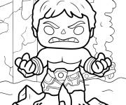 Coloriage Hulk Funko Pop