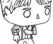 Coloriage Jungkook Funko Pop
