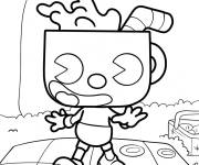 Coloriage Kawaii Funko Pop