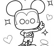 Coloriage Mickey Mouse Funko Pop